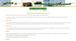 Desktop Screenshot of modelclubs.co.uk