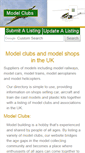 Mobile Screenshot of modelclubs.co.uk